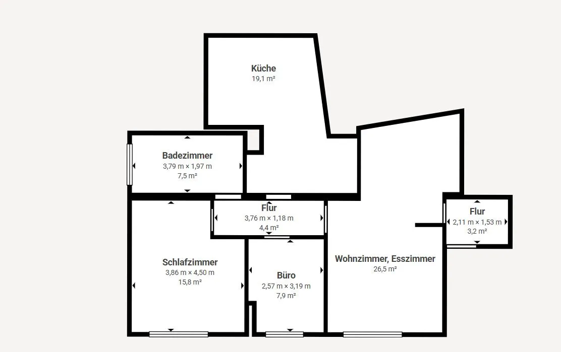 Mehrfamilienhaus mit drei Wohnungen und parkähnlichem Grundstück in Völklingen
